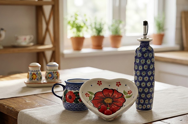 Bolesławiec, Ćmielów i Włocławek: Różnorodność materiałów ceramicznych