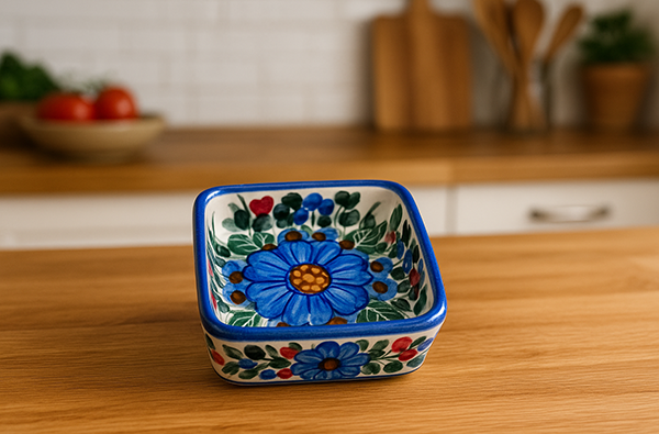 Jak kamionka bolesławiecka współpracuje z nowoczesną kuchnią?